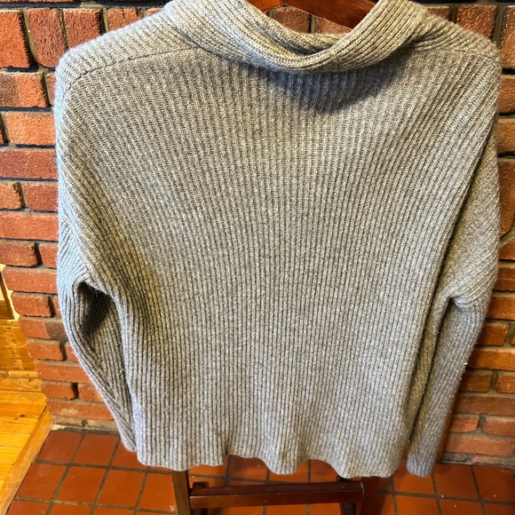 Sisley Paris oversized fine merino wool sweater size L - Picture 4 of 6